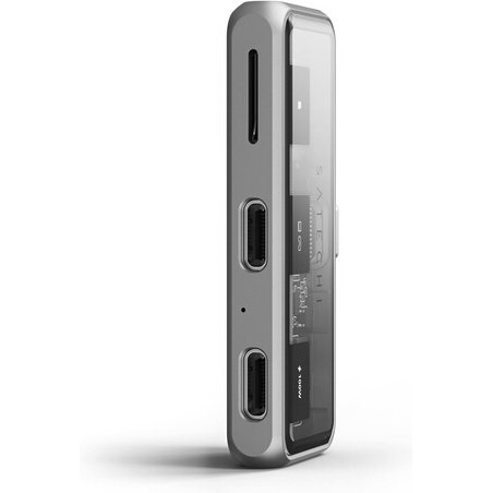 Station d'accueil PC portable Satechi Adaptateur XR Mobile avec Lecteur microSD Space Gray