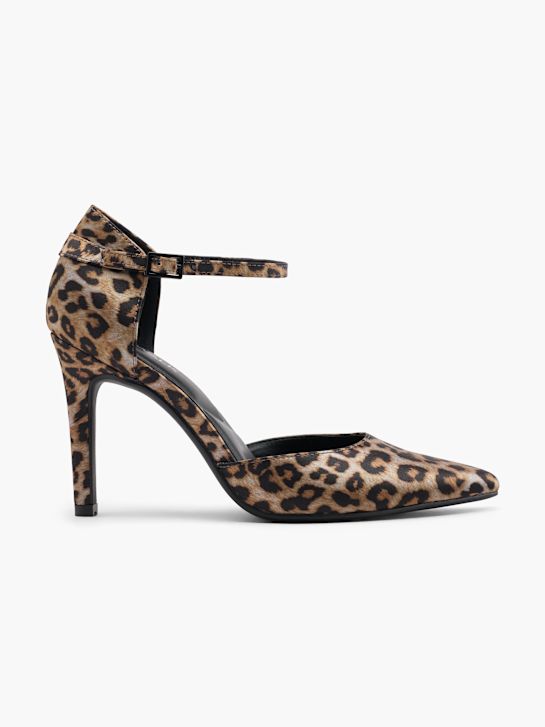 Catwalk Spangenpumps Braun
