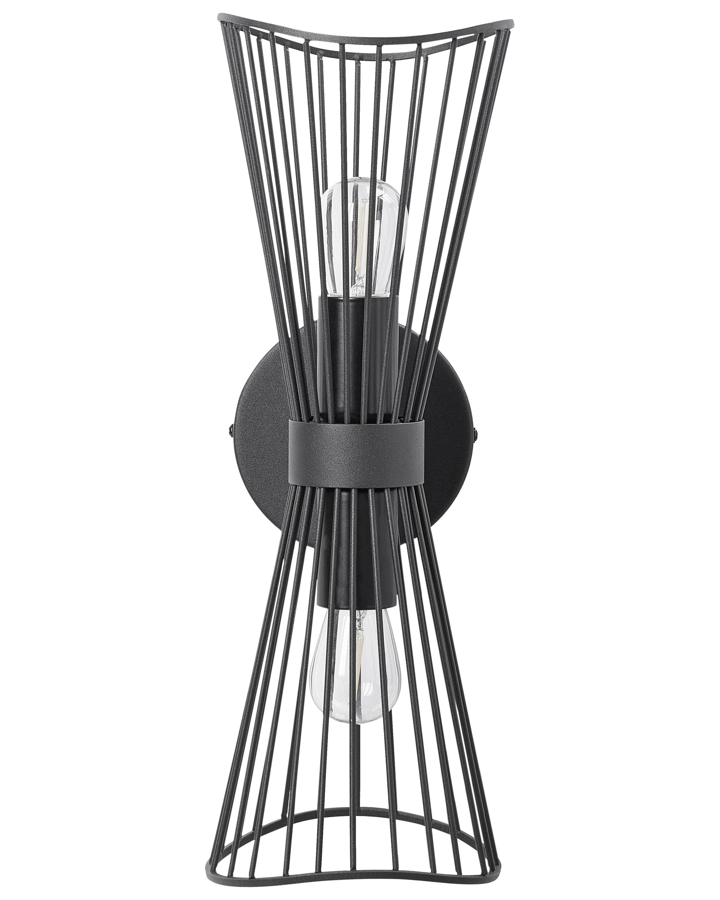 Wandlamp PARADA Metaal Zwart