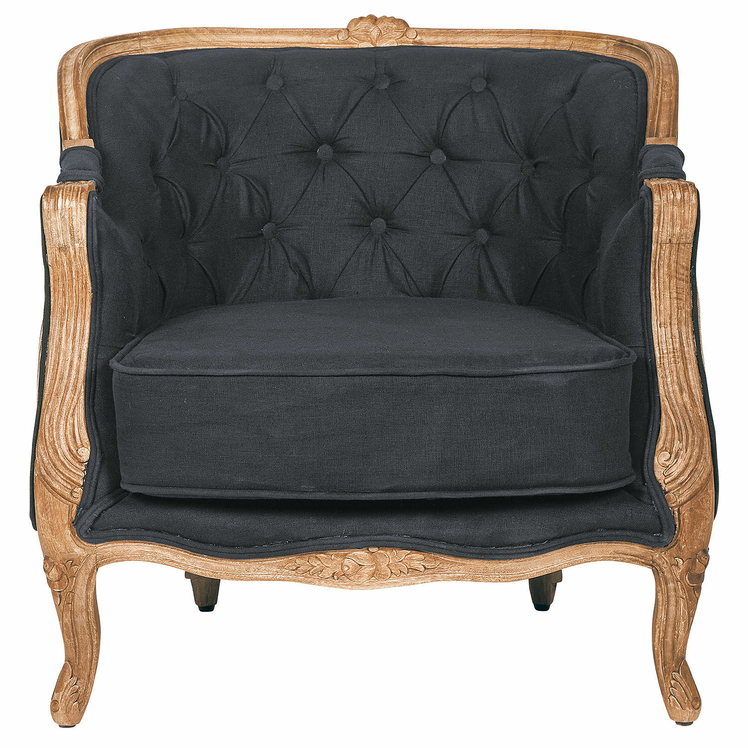 Sessel Annezay schwarz