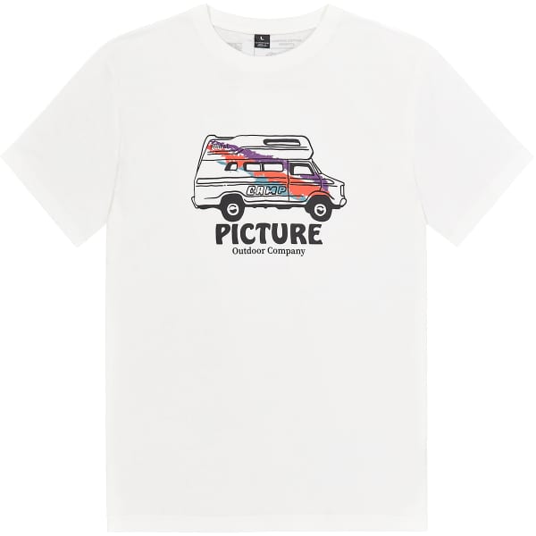 T-shirt PICTURE CUSTOM VAN TEE WHITE