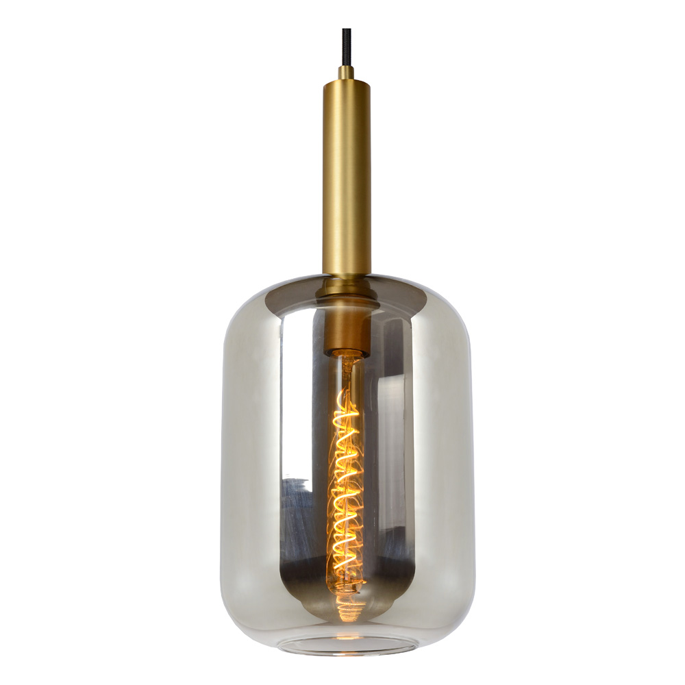 Lucide Joanet hanglamp 22cm 1x E27 zwart