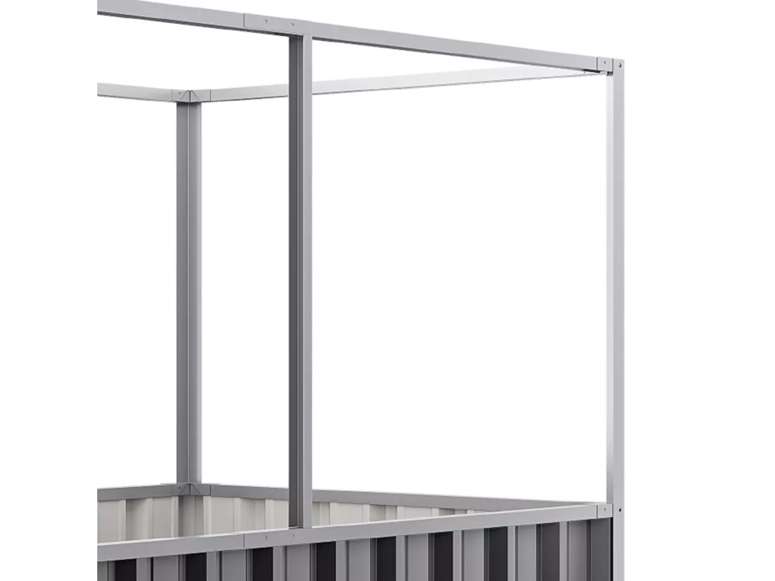 YITAHOME 174x90x88CM Carré Potager de Jardin - avec Structure en Filet - Anti-oiseaux - en Métal pour l'extérieur - avec Gants - Noir
