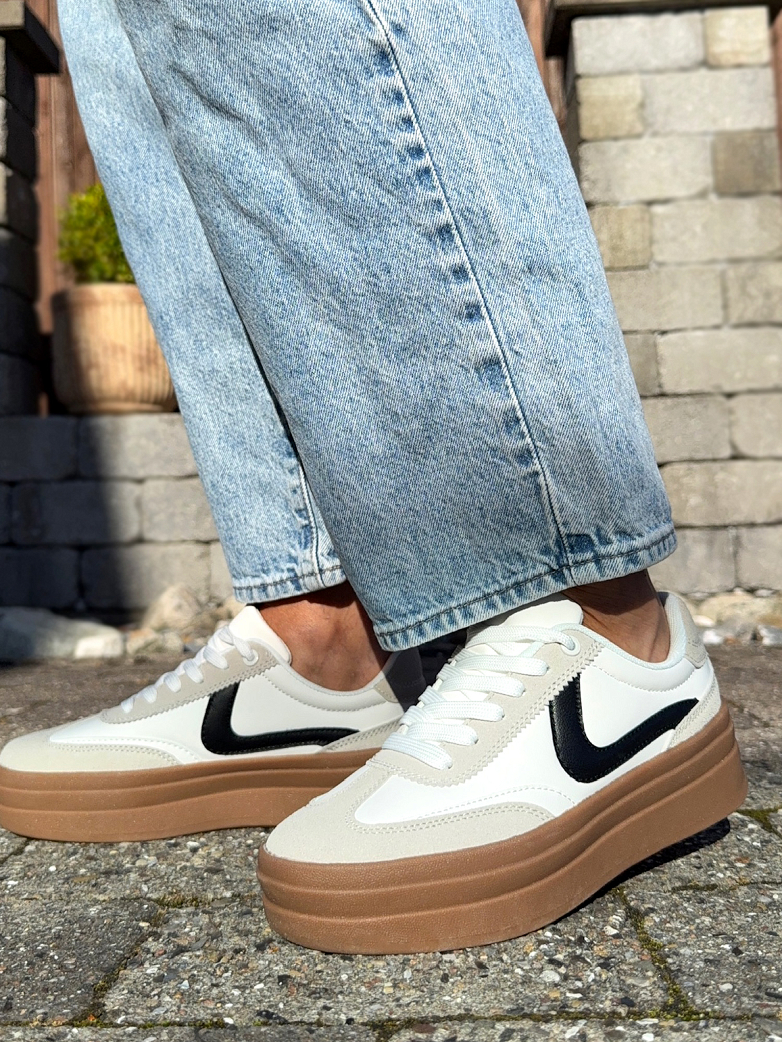 Rugged Gear Base Bold Sneaker White