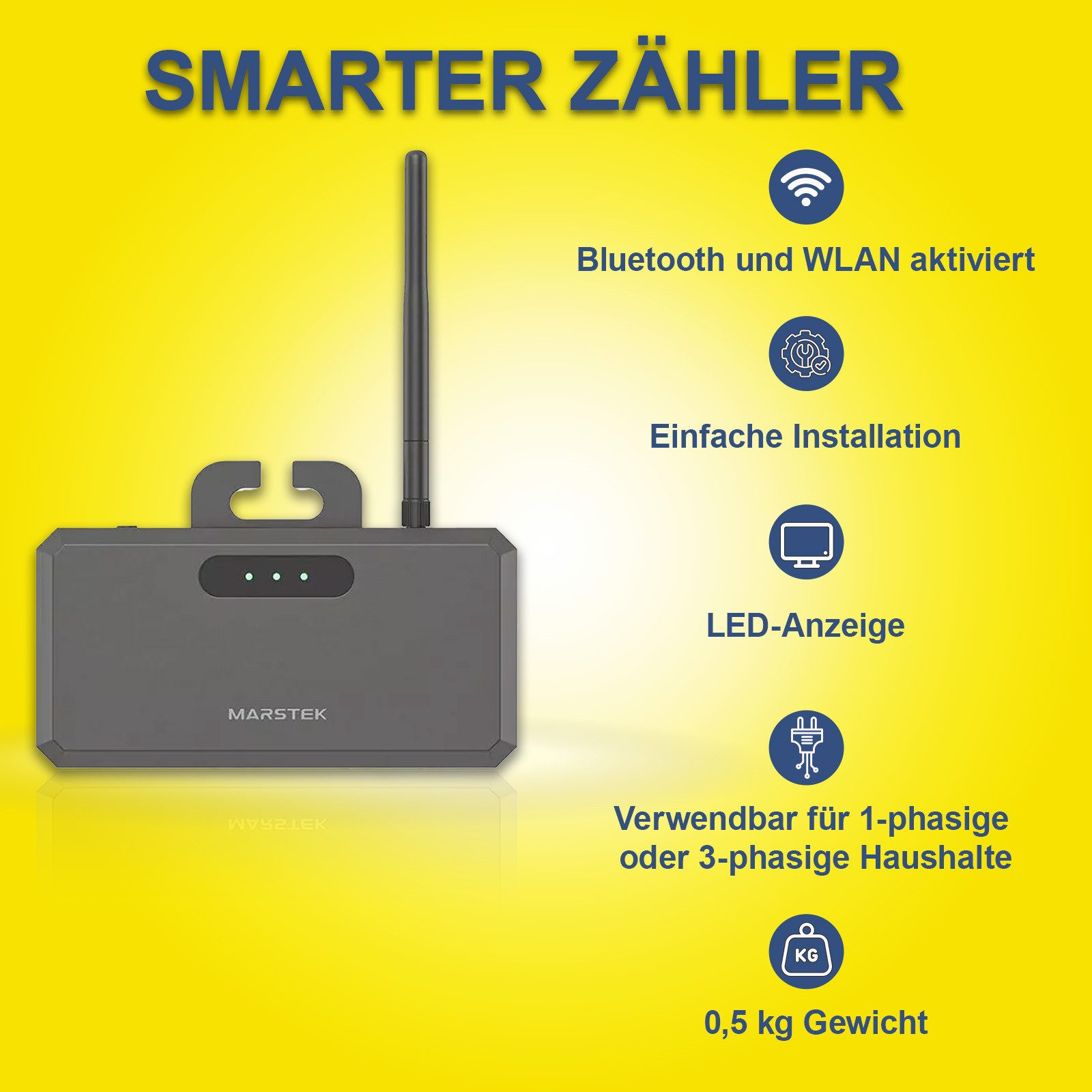 Epp All in one 1760W Balkonkraftwerk mit Speicher Komplettset 4,48 kWh Marstek B2500-D mit DEYE 1600W WIFI Wechselrichter