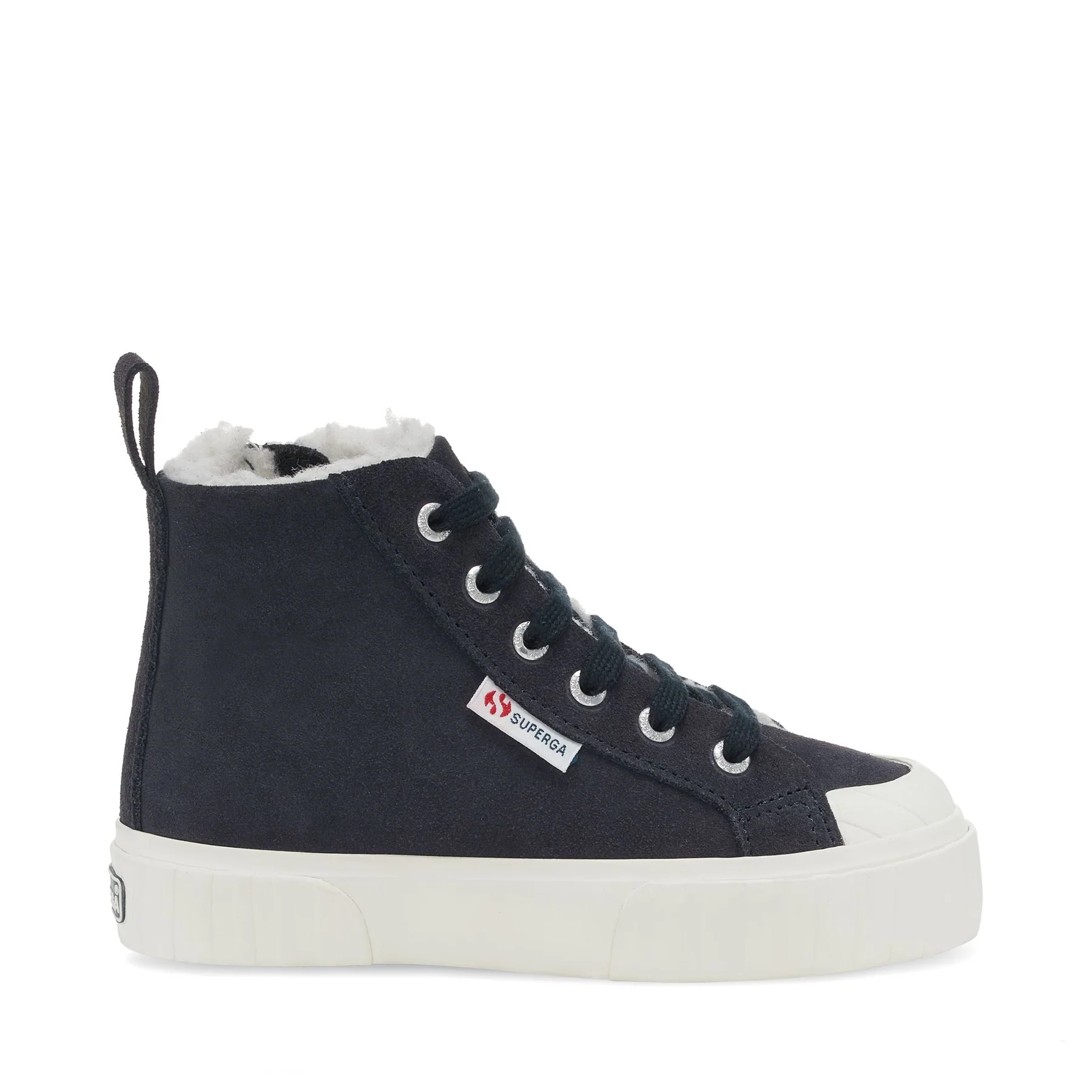 2696 KIDS STRIPE SUEDE-BLUE GREY DK-FAVORIO
