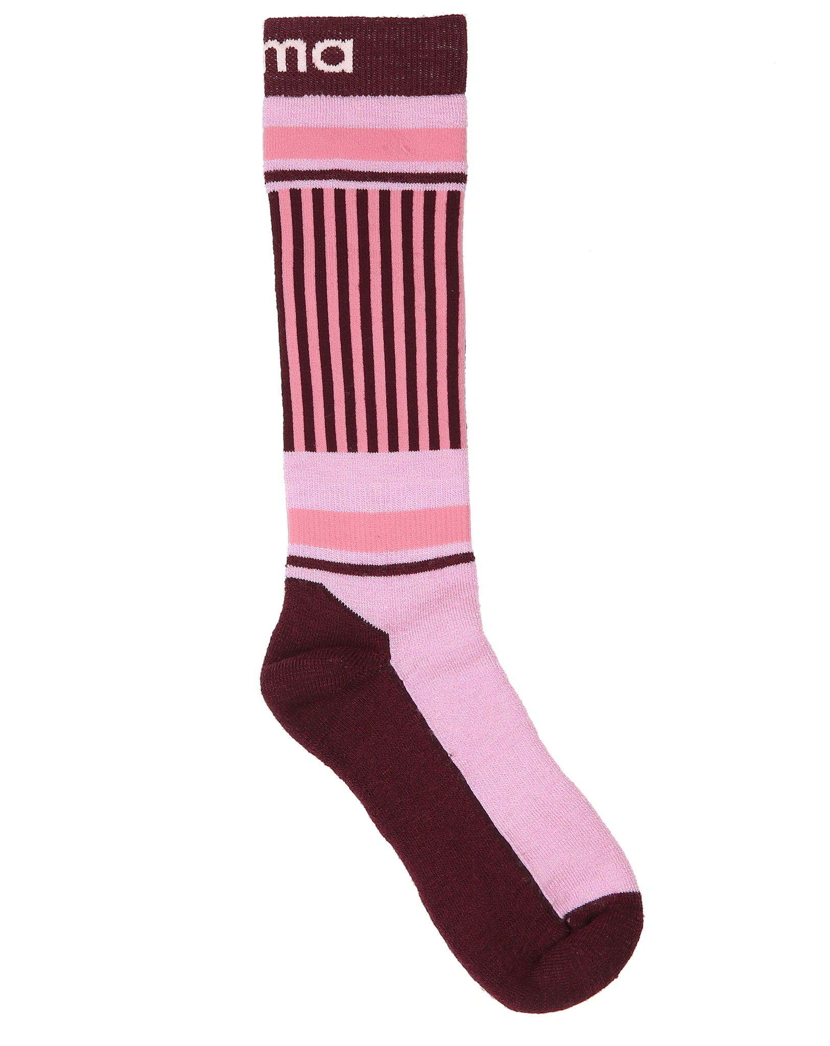 Strümpfe FROTEE mit Wolle in grey pink
