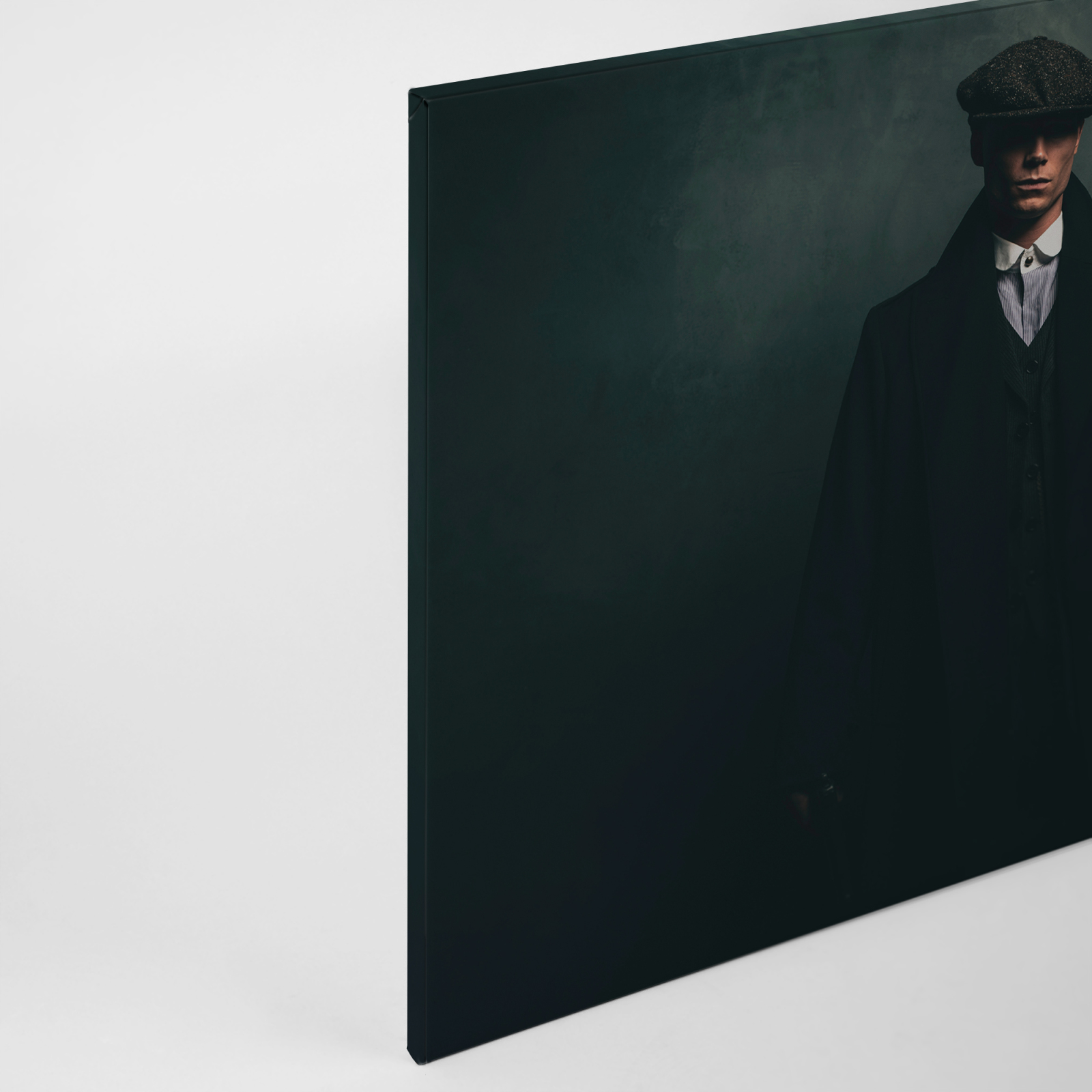 Leinwandbild ROGER 2 - grün-schwarz - 90x60 cm