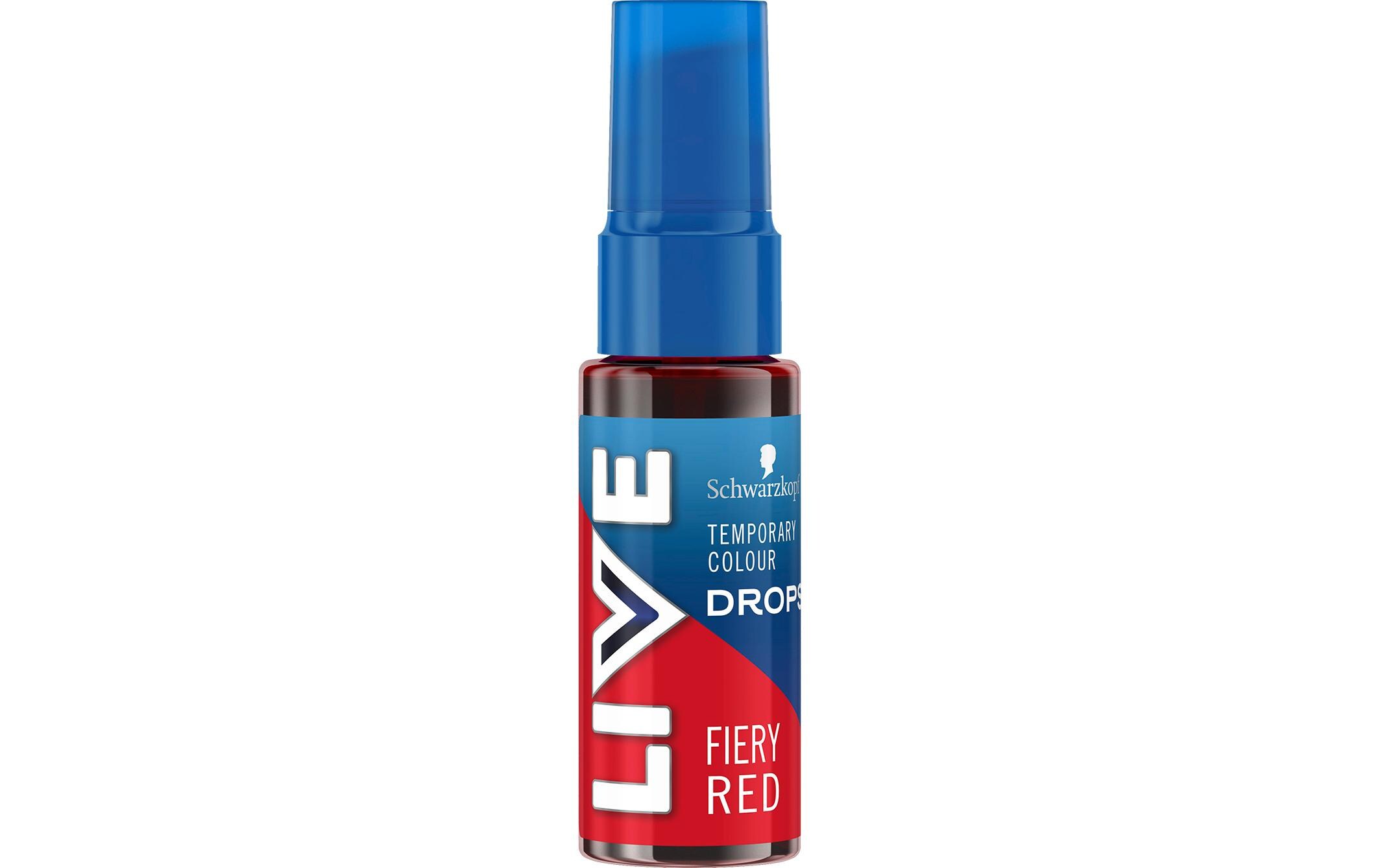 Haarcoloration Drops Fiery RedHochpigmentierte Haarfarbe