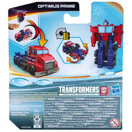 Hasbro Transformers Earthspark 1-Step Changer Optimus Prime