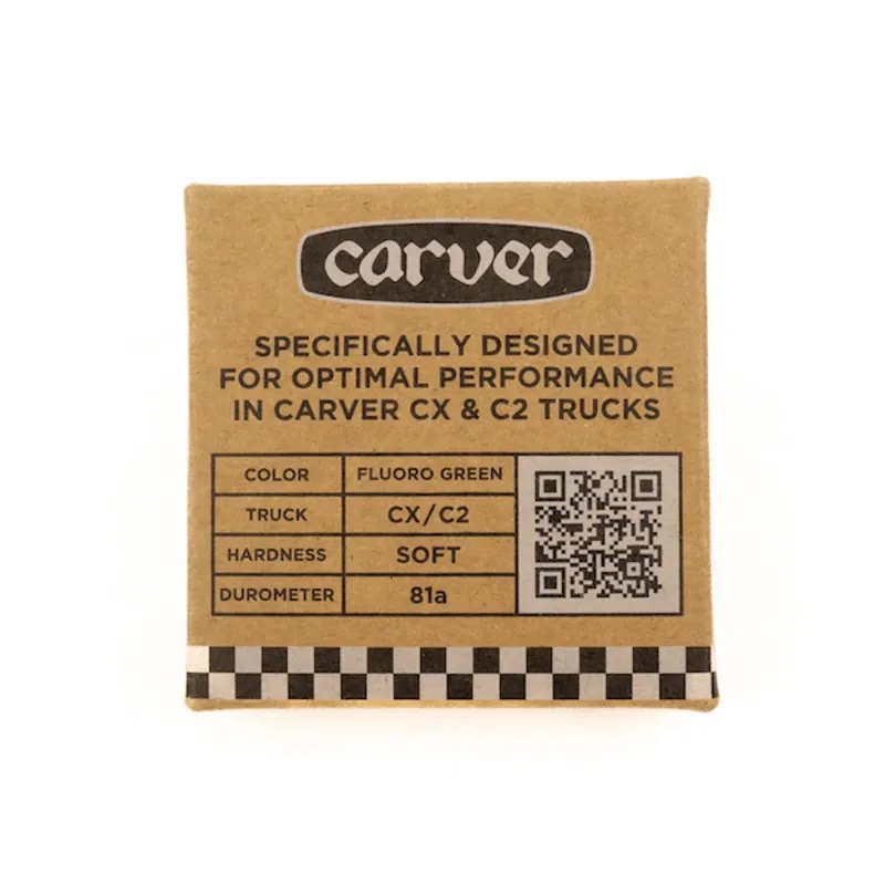 Carver Bushing set CX/C2 - Green Glo - Soft