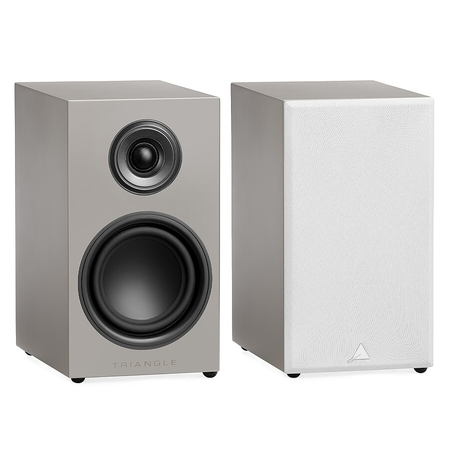 Denon RCD-N12DAB Noir + Triangle Elara LN01 Gris Lin