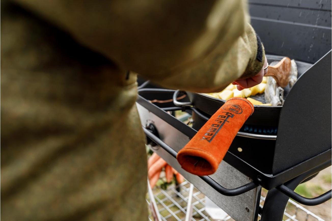 Petromax Skillet aramide handvat beschermer, oranje