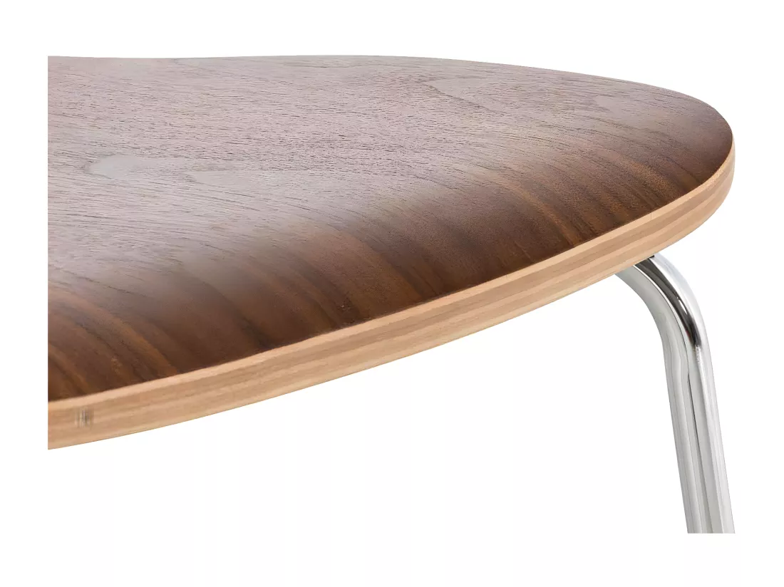 Chaise de conférence - Bois & Antique - Noyer - Aaron
