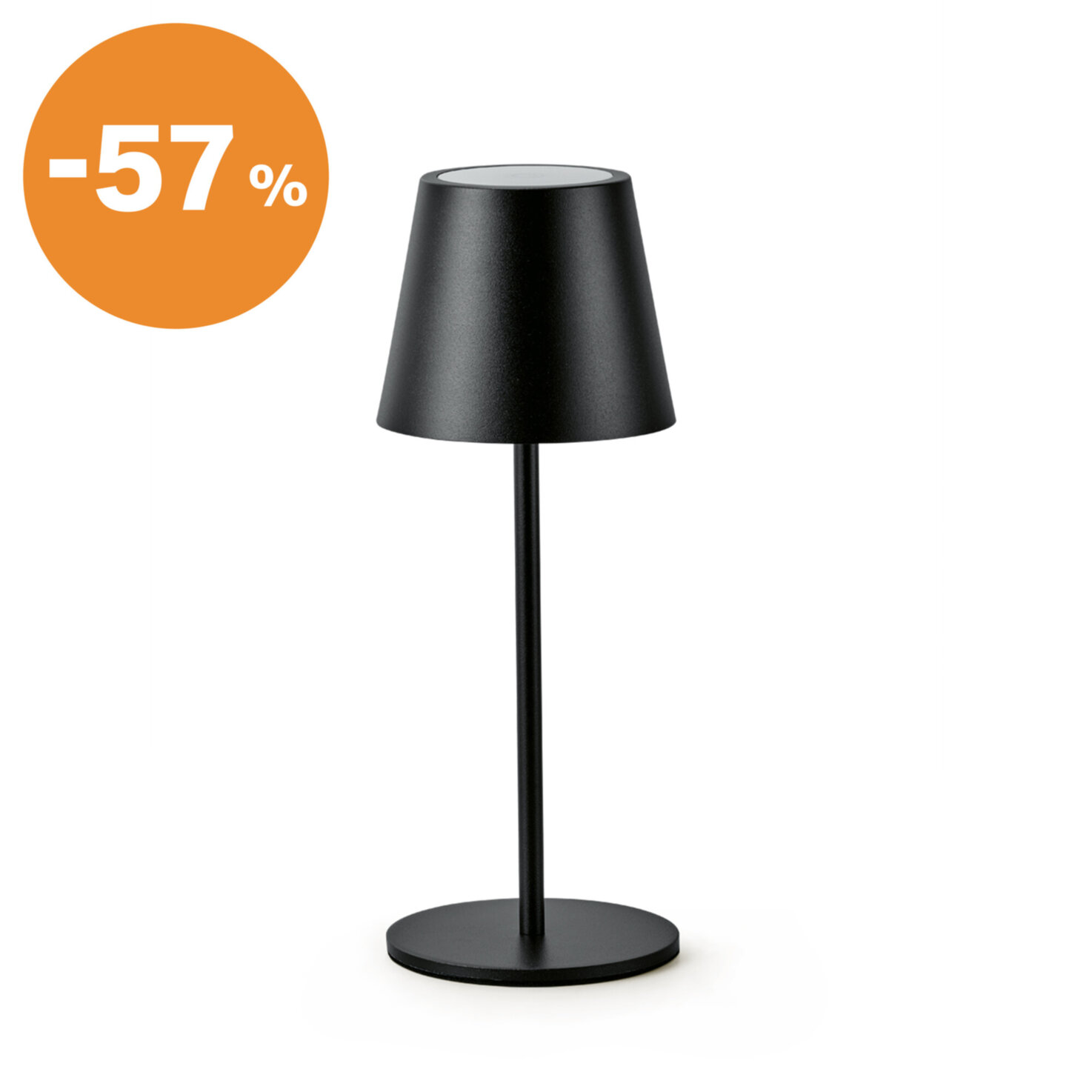 LED-Tischlampe schwarz