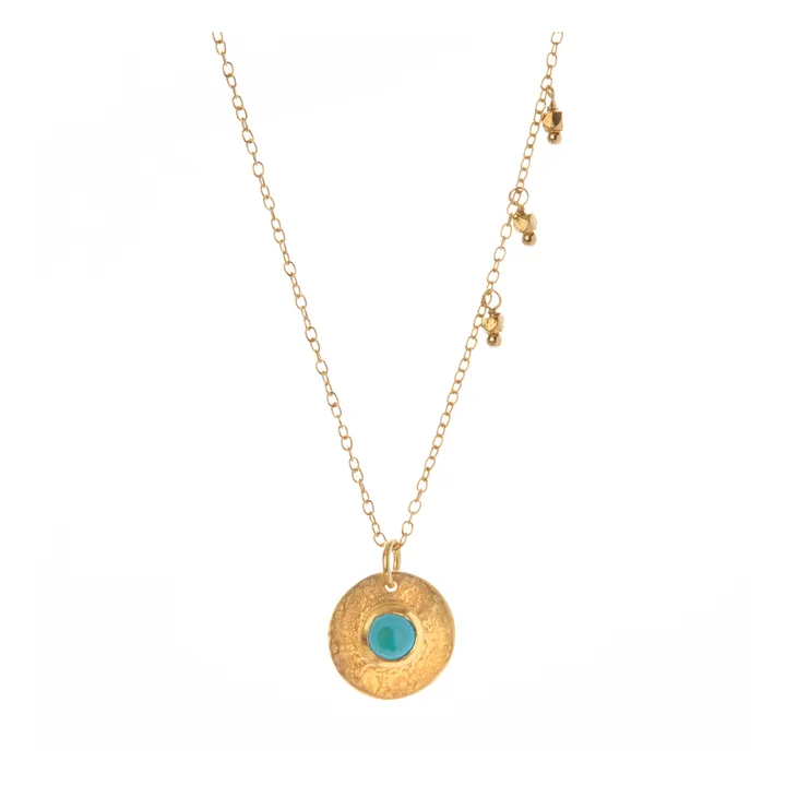 5 Octobre Collier Lucky | Bleu turquoise