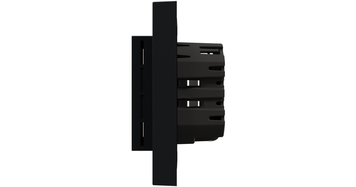 heat itZ-TRM6 thermostaat  (Zwart, 3600W, 16A, Z-Wave+)