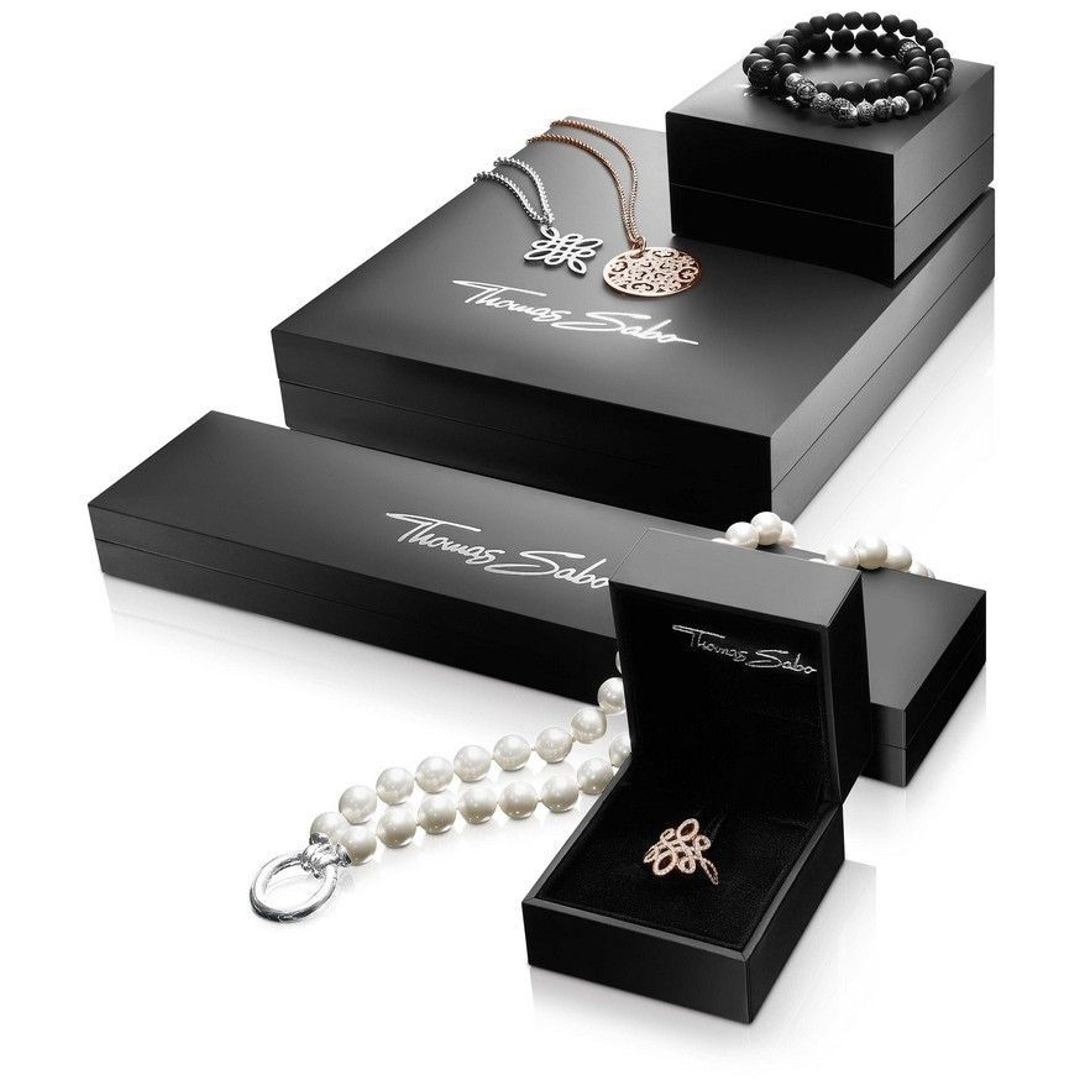 Thomas Sabo Charm Club Ring Kugeln farbige Steine gold