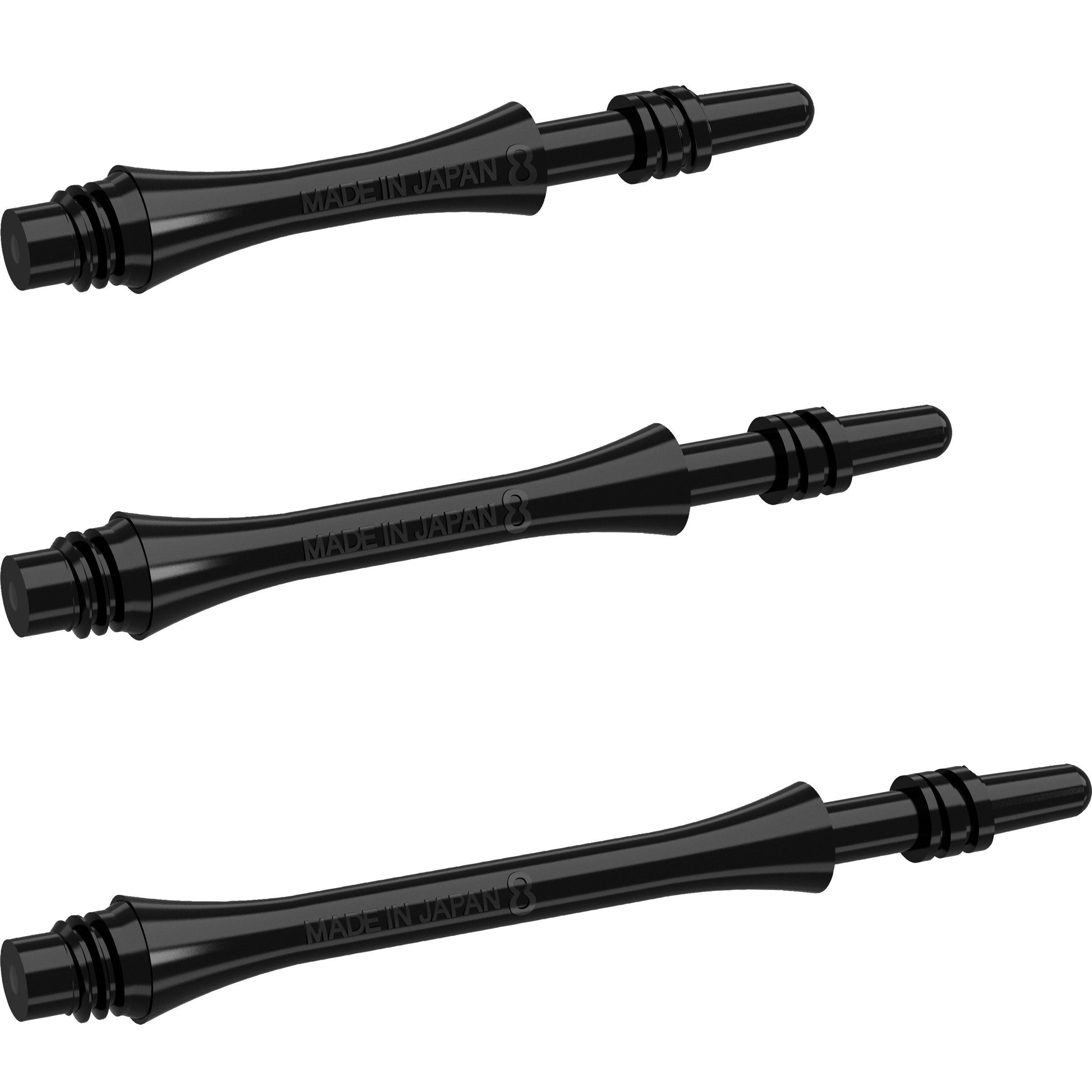 8 Flight - Slim Spin Shaft - Schwarz