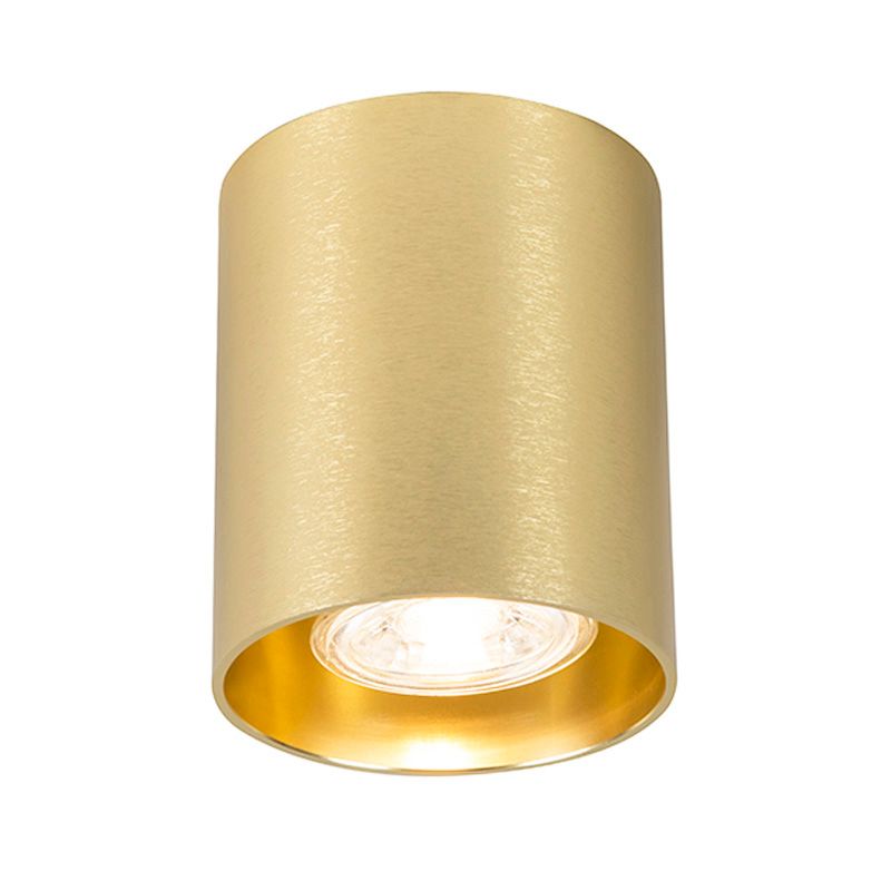 Design opbouwspot goud GU10 50mm - Tubo