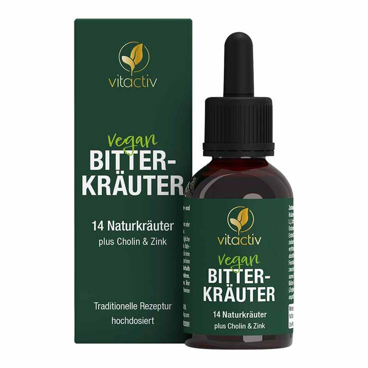 Vitactiv Bitterkräuter Tropfen, 50 ml