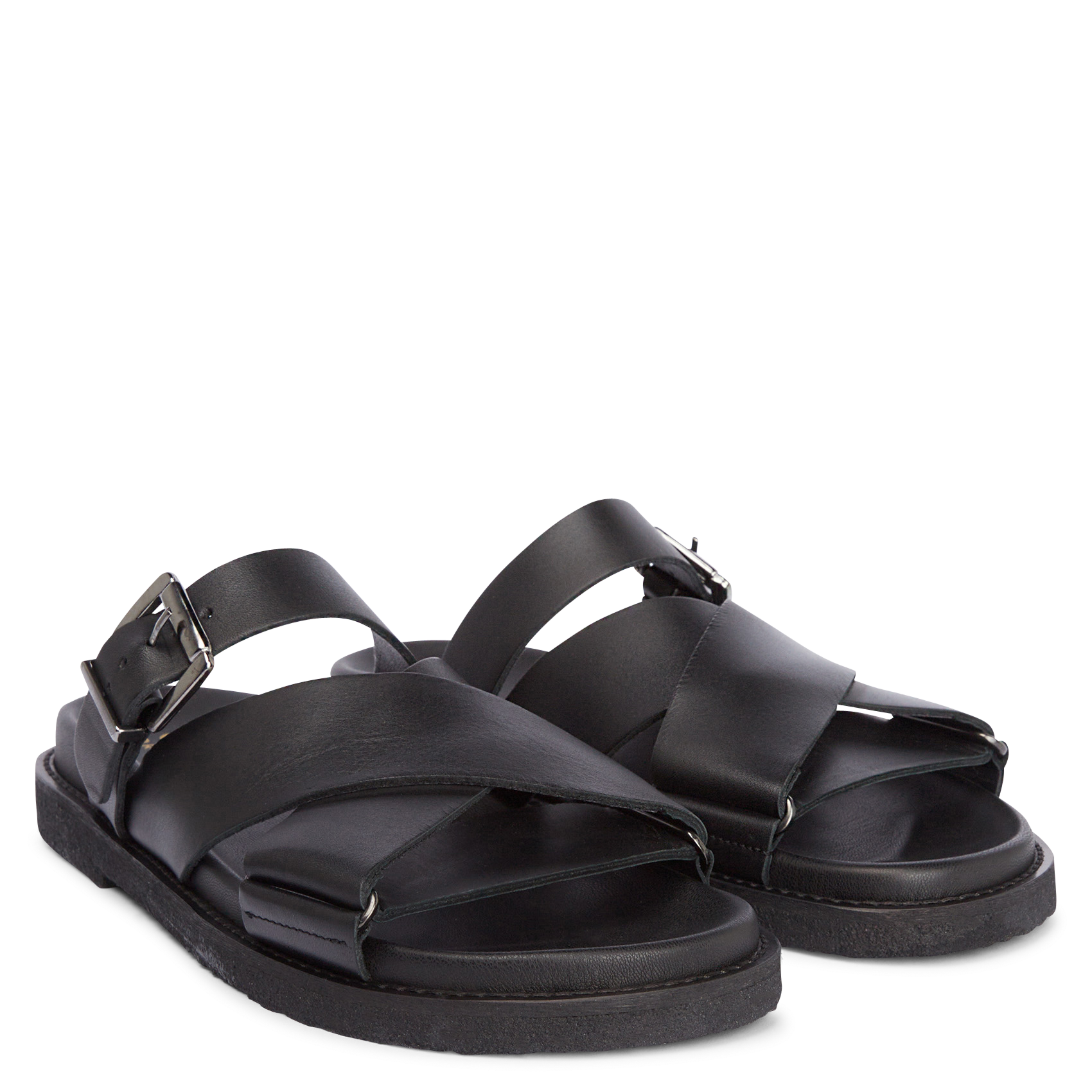 KIMMEI CORK - Sandales en cuir | Blanc