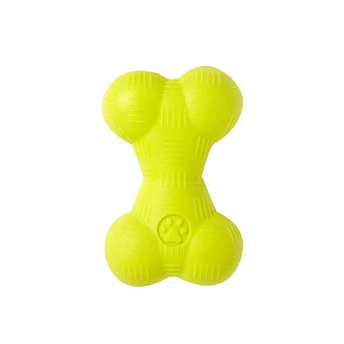 Osso flutuante amarelo para cães