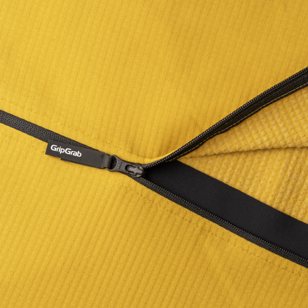 GripGrab EXPLR Merinotech Thermal langærmet cykeltrøje Mustard Yellow herre