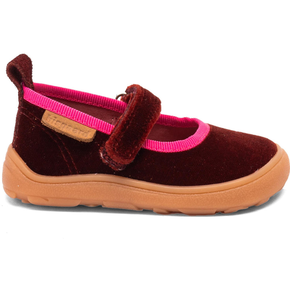 Køb Bisgaard Bordeaux Barefoot Ballet Hjemmesko
