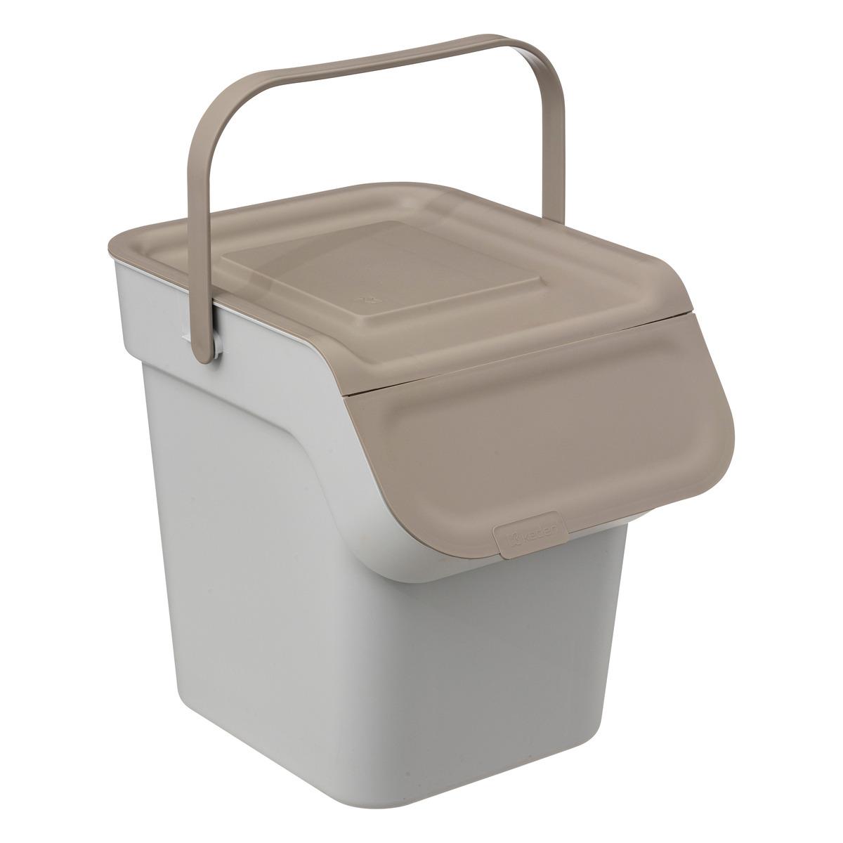 POUBELLE DE TRI PLASTIQUE 20L