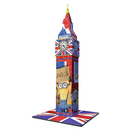 Ravensburger 3D Puzzle Big Ben Minions Edition, 216 Teile