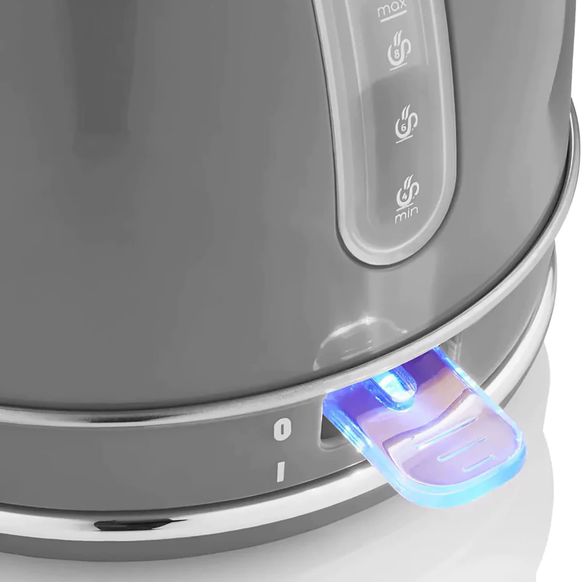 Retro Bouilloire, 1,8 L, Acier Inoxydable sans BPA, Résistance Cachée,