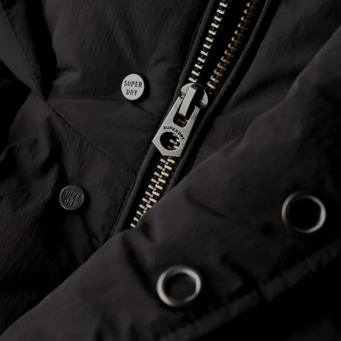 Superdry Hooded Longline Puffer Winterjas Heren