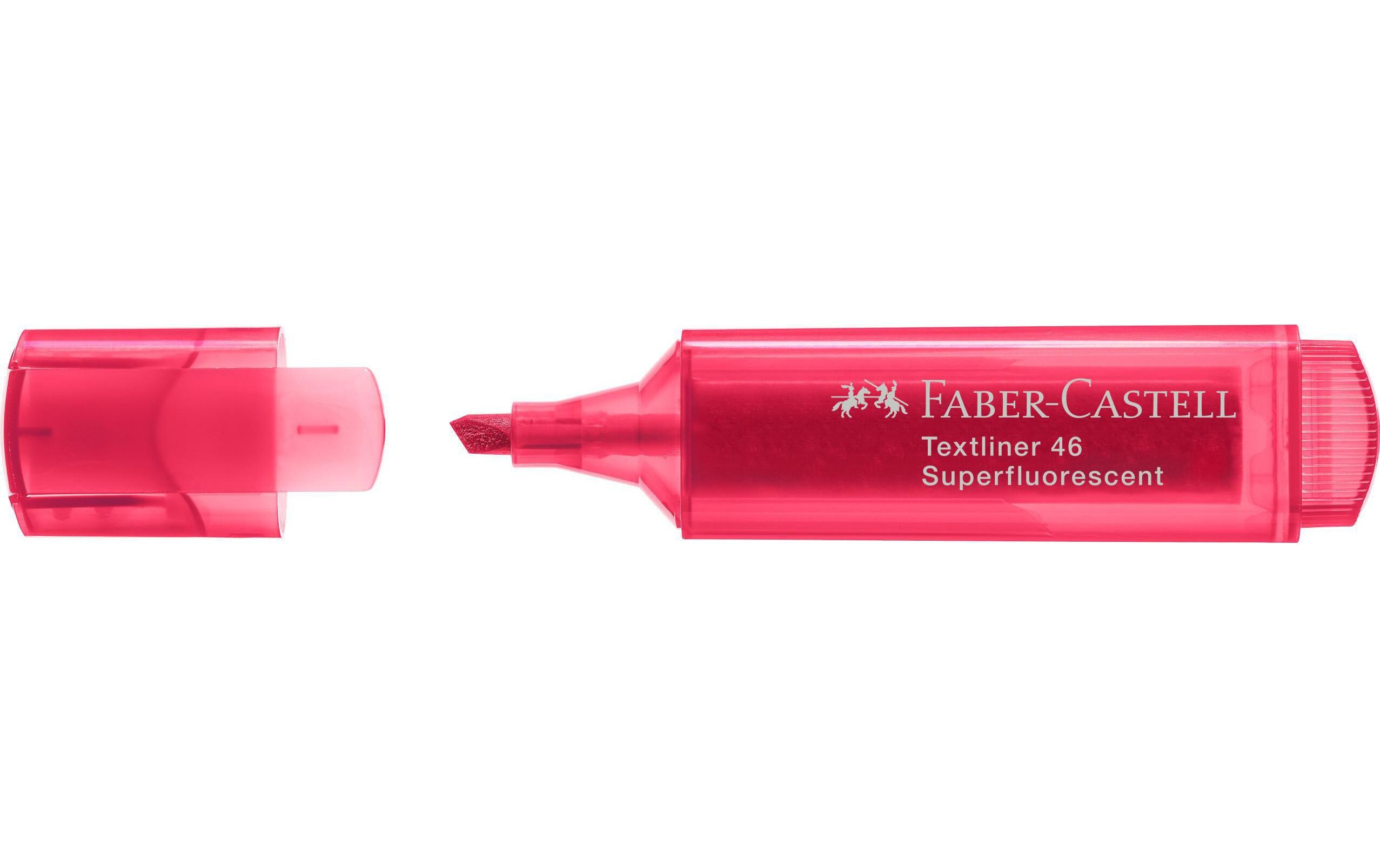 Textmarker 1546 superfluorescent RotLeuchtstift