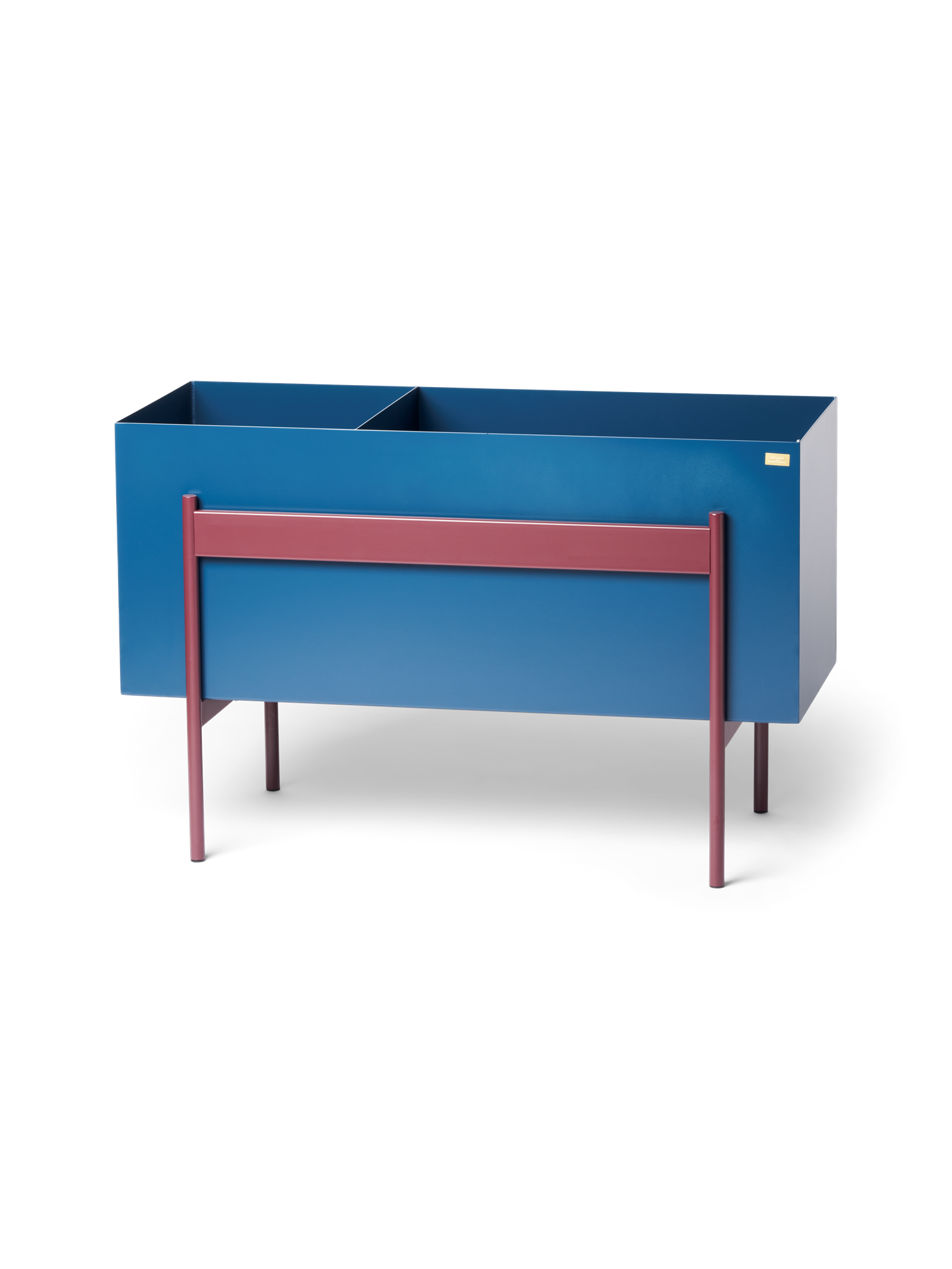 AWE Plantekasse | Jern. 74 x 33 x H47 cm.  | Electric Blue | Hübsch