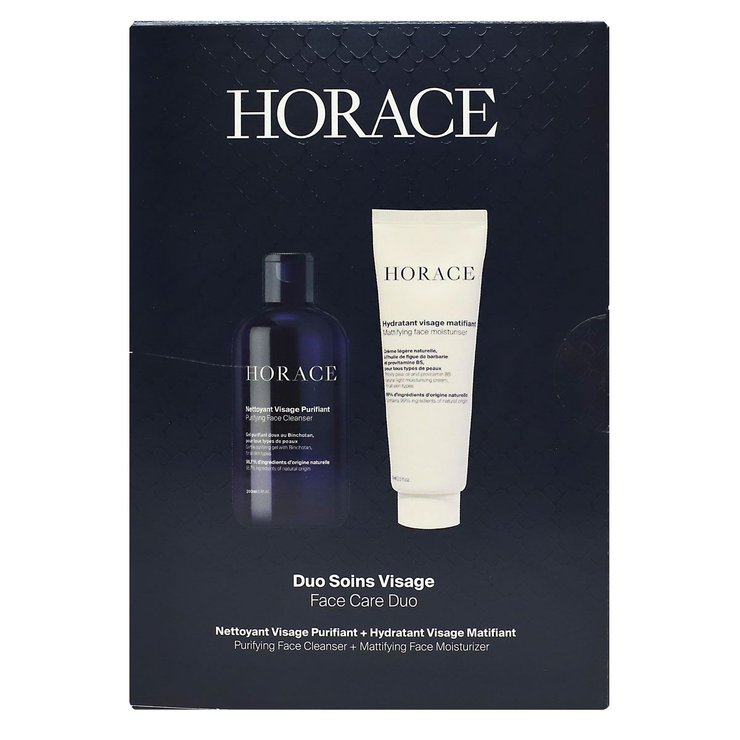 Coffret nettoyant purifiant 200ml + hydratant visage 75ml