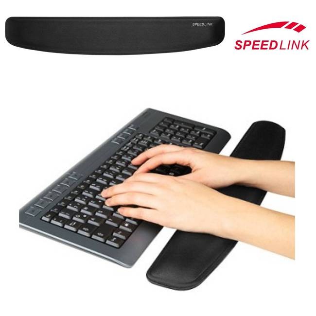 Speedlink - Satin Ergonomisk Tastatur Håndledsstøtte - Håndledsstøtte - Sort