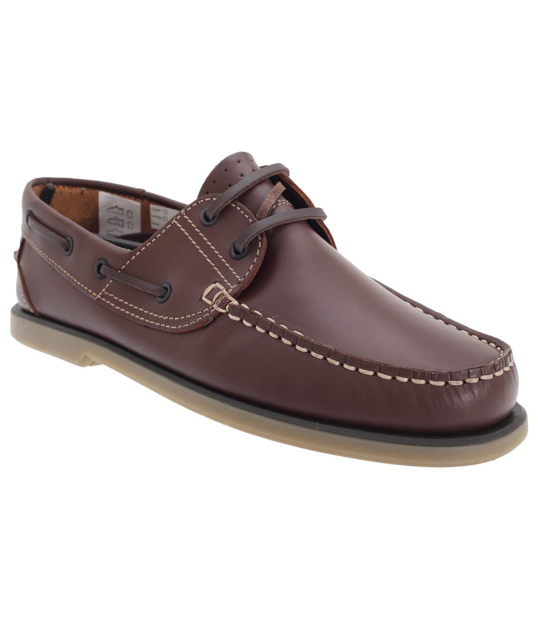 Dek - Chaussures bateau - Homme (Cuir marron) - UTDF676
