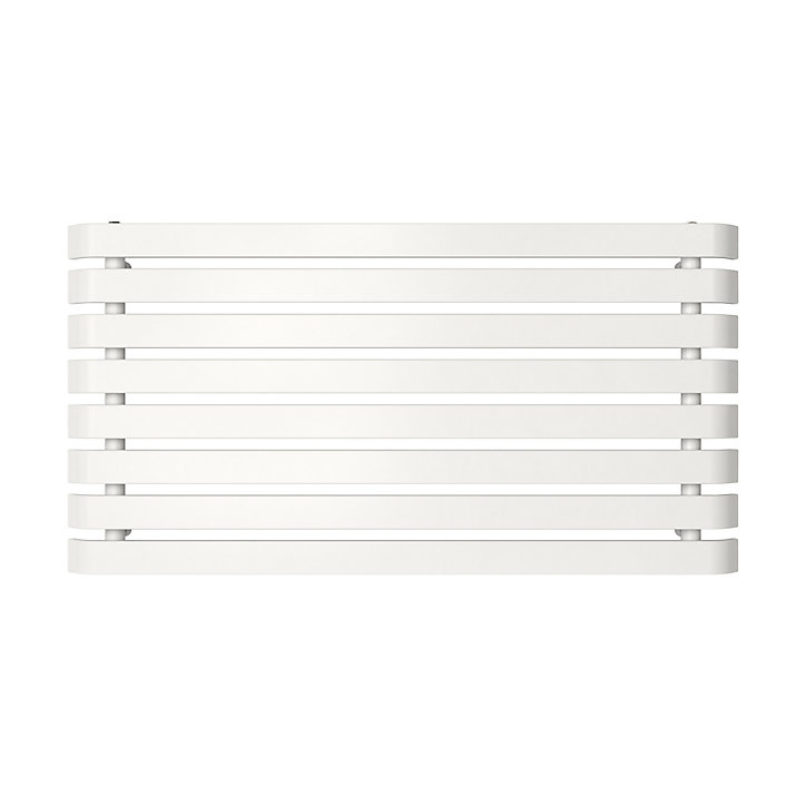 Radiateur eau chaude GoodHome Wilsona Horizontal Blanc 726 W