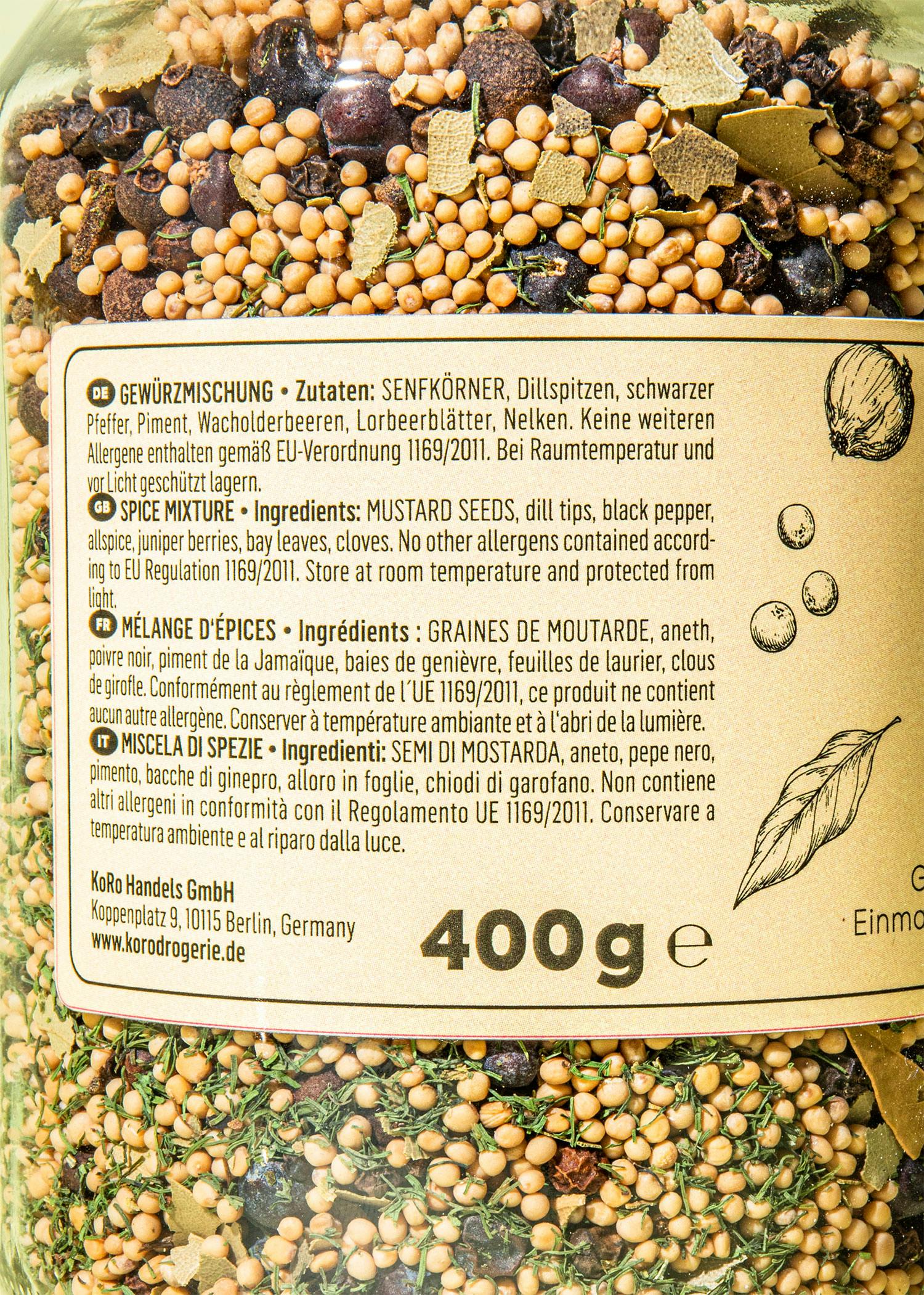 Einmachgewürz 400 g
