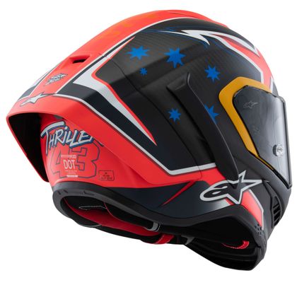 Casque Alpinestars SUPERTECH R10 JACK MILLER - Noir / Rouge