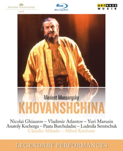 Khovanshchina: Wiener Staatsoper (Abbado) DVD (2015) Claudio Abbado Cert E Region 2