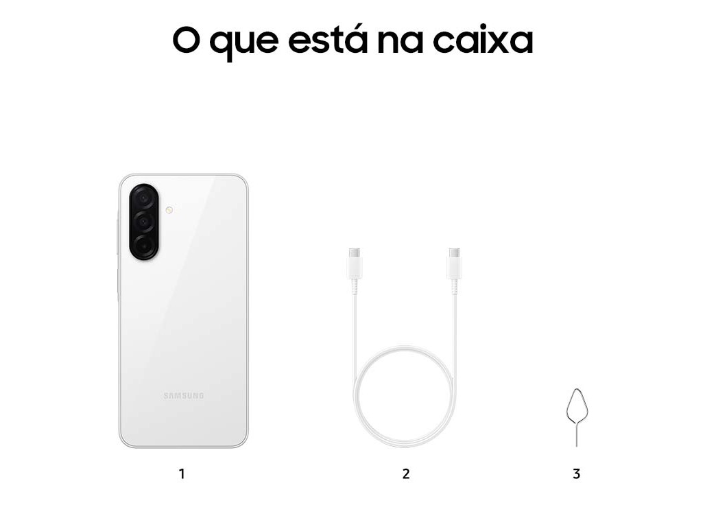 SMARTPHONE SAMSUNG GALAXY A26 5G 128GB BRANCO