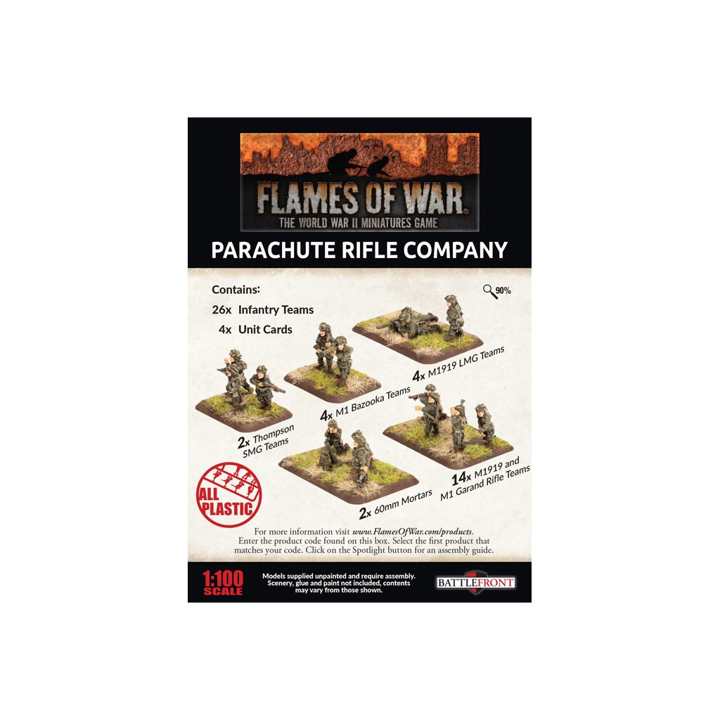 Flames of War - Parachute Rifle company