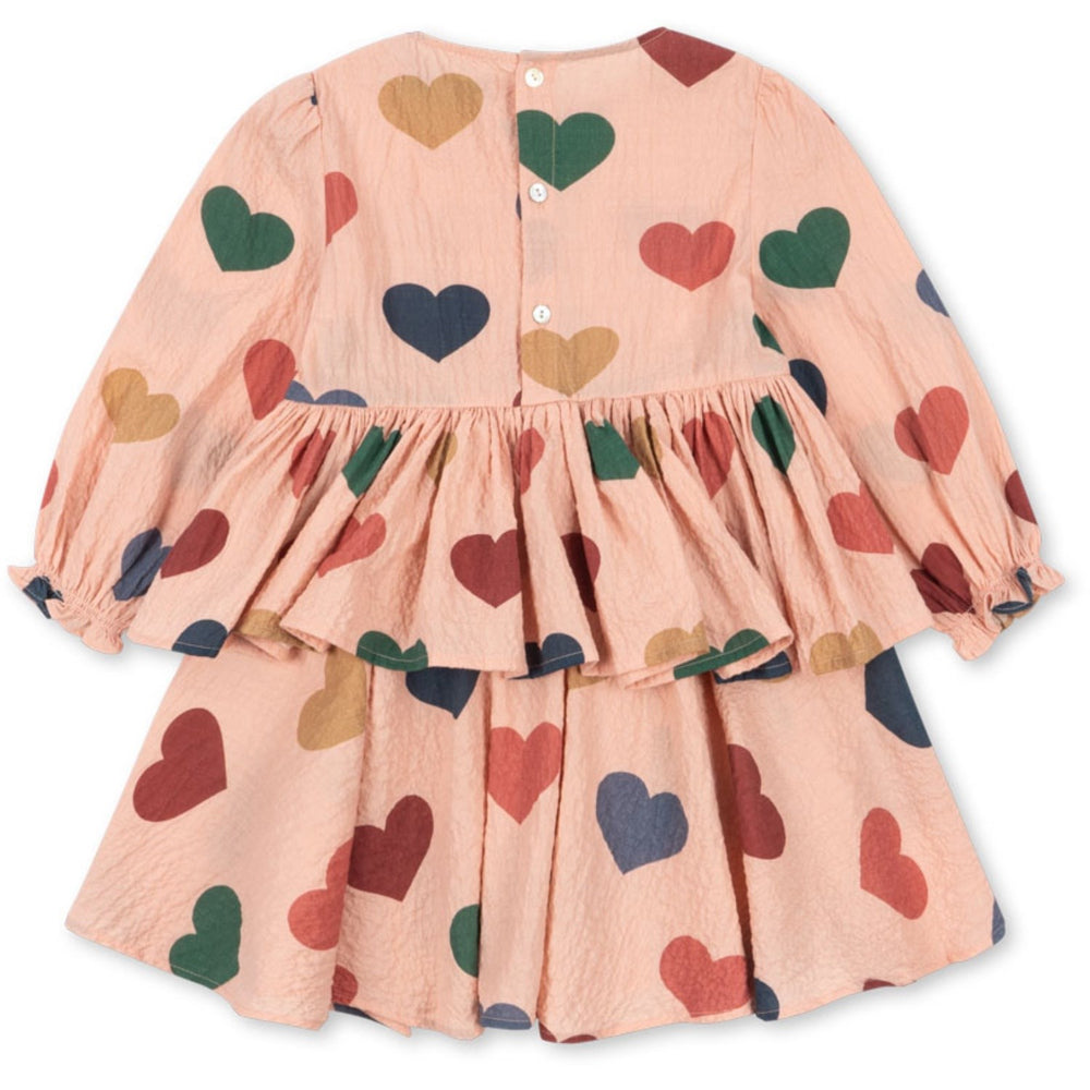 Køb Konges Sløjd Coeur Rose Coloré Elin Kjole GOTS