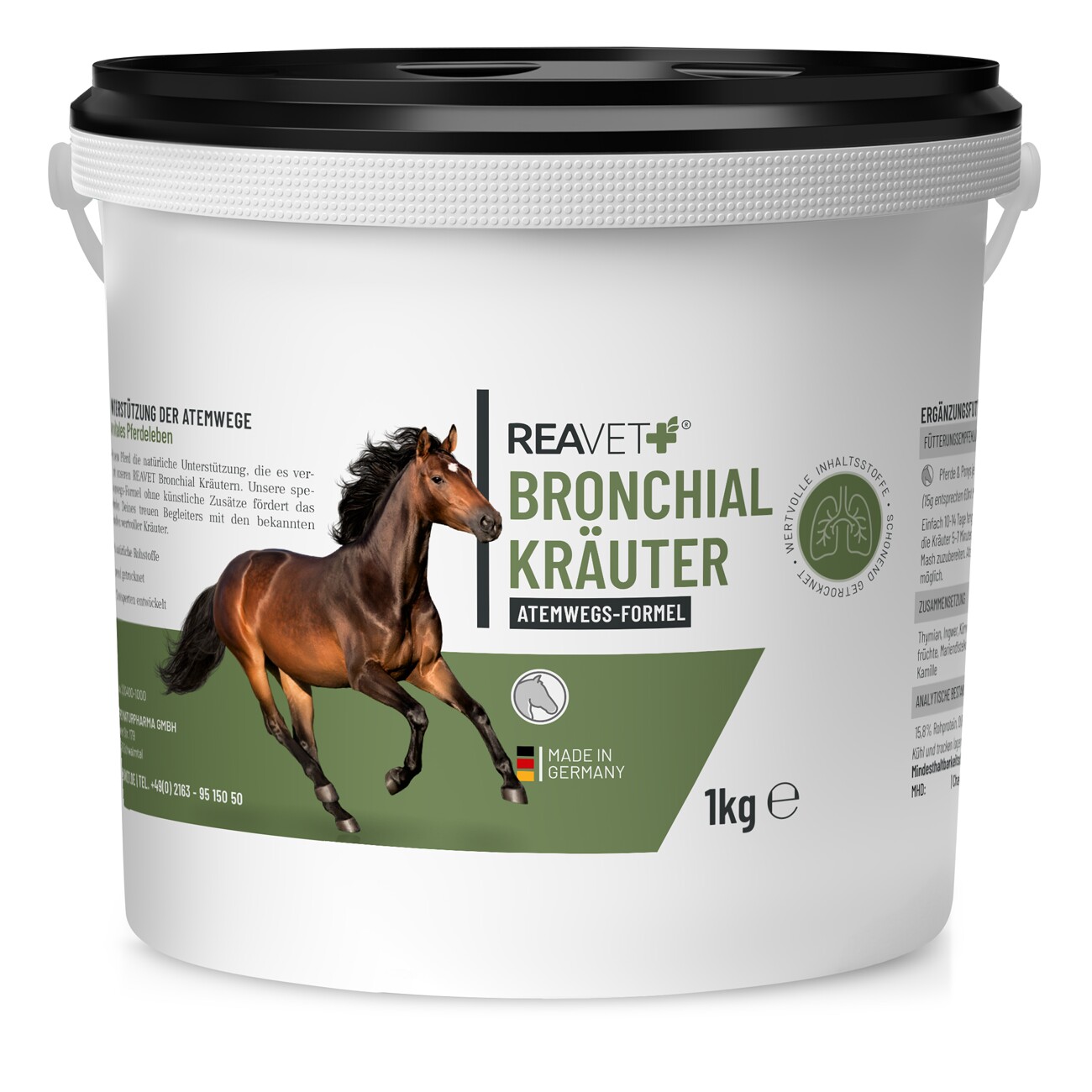 REAVET Bronchialkräuter für Pferde 1kg