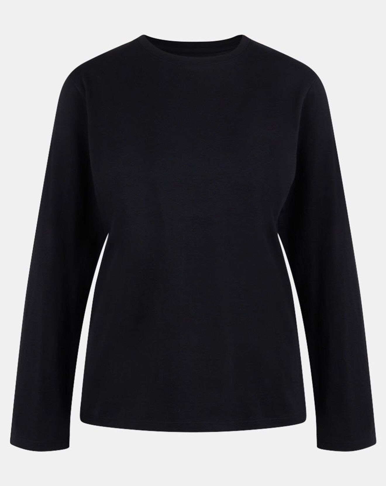 Galeries Lafayette T-Shirt en Coton Nova à manches longues noir