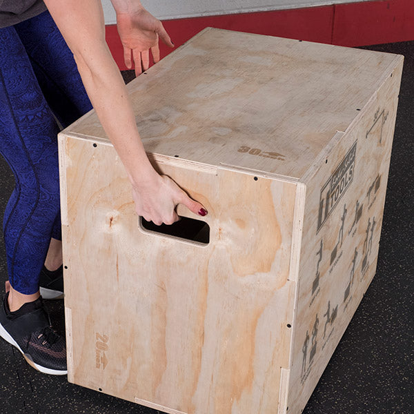 BODYSOLID Plyo Box Bois