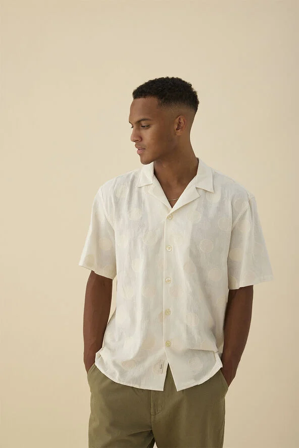Forét CIRCLE SHIRT Cloud