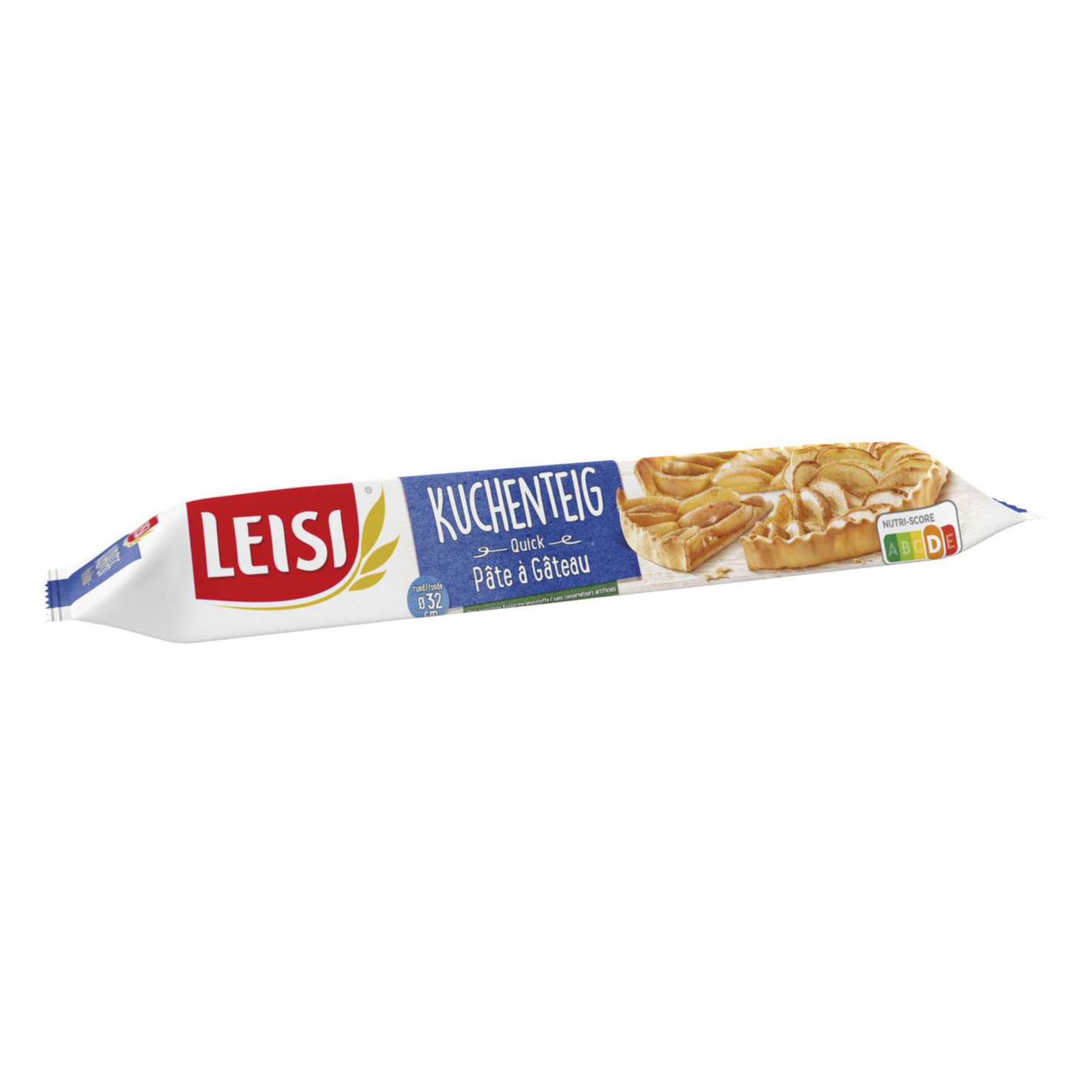 Leisi Kuchenteig rund ausgewallt Ø32cm -